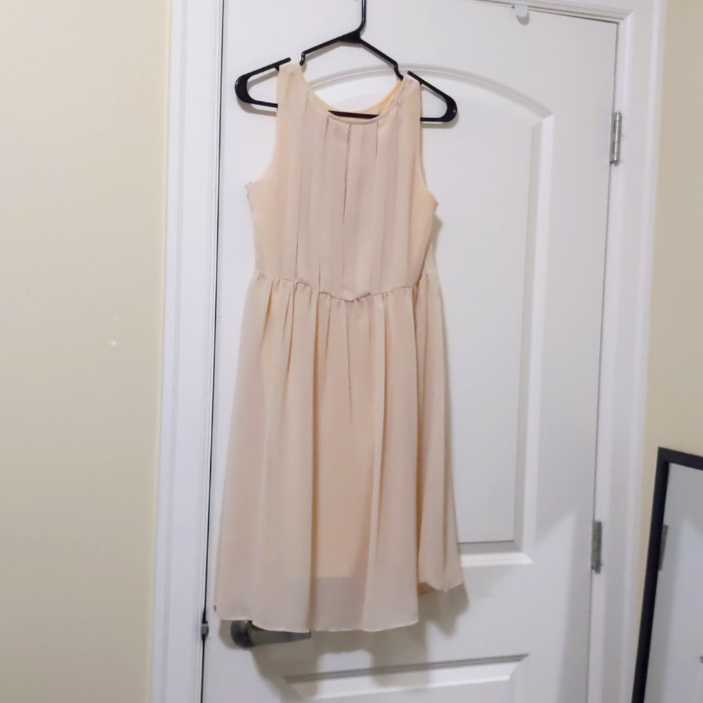 Beige Dress